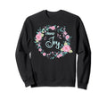 Womens Inspirational Gift Floral Sweatshirt - Streetwear Style Men Women - T-Shirt, Sweatshirt, Hoodie