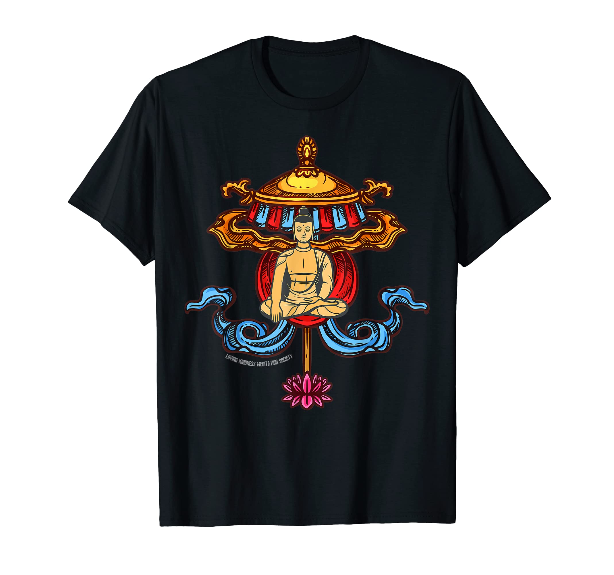 Mindfulness Buddha Buddhism T-Shirt - Fun Novelty Design for Adults - T-Shirt, Sweatshirt, Hoodie