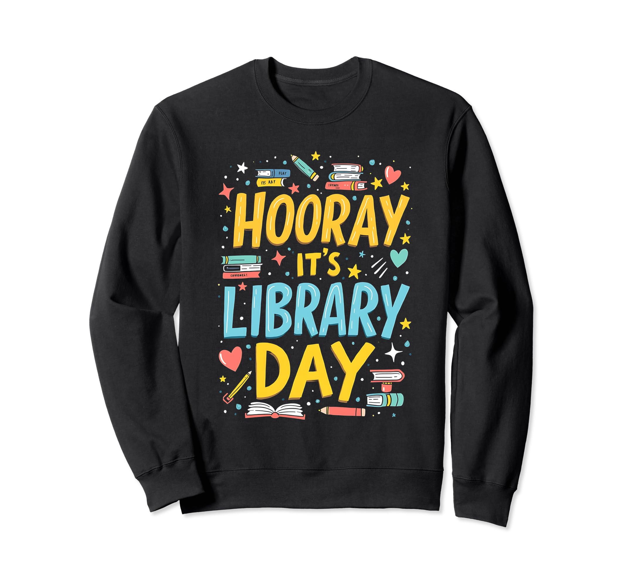 Funny Reading Books Bibliophile Sweatshirt - Graphic Print Men Women - T-Shirt, Sweatshirt, Hoodie