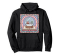 Winter Snowman Snow Globe Art Book Hoodie - Streetwear Style Men Women - T-Shirt, Sweatshirt, Hoodie