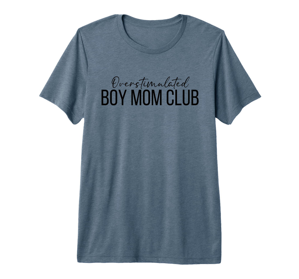 Overstimulated Mom Club Funny Mom T-Shirt - Streetwear Style for Adults - T-Shirt, Sweatshirt, Hoodie