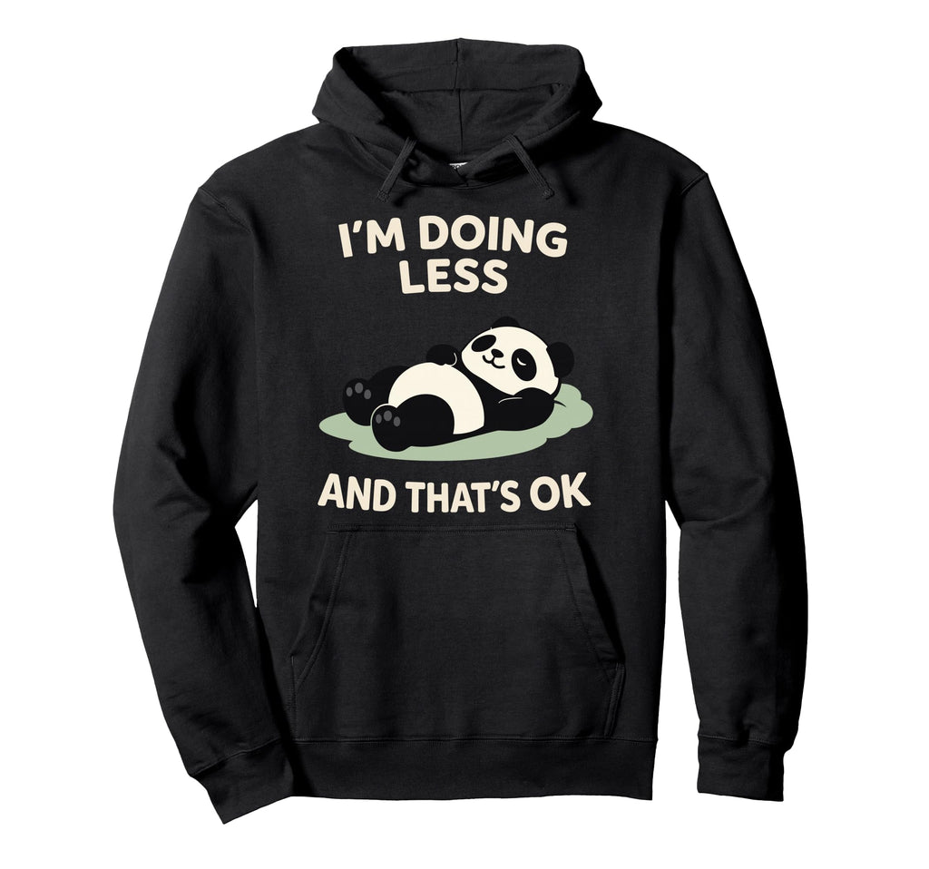 Sleepy Panda Burnout Recovery Stress Relief Hoodie - Graphic Print Unisex - T-Shirt, Sweatshirt, Hoodie