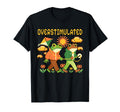 Overstimulated Funny Pixel Frog T-Shirt - Trendy Graphic Unisex - T-Shirt, Sweatshirt, Hoodie