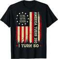 America Turns 250 I Turn 50 Year Old 1976 50th Birthday T-Shirt Unisex T-shirt, Sweatshirt, Hoodie, Long Sleeve Tee - T-Shirt, Sweatshirt, Hoodie