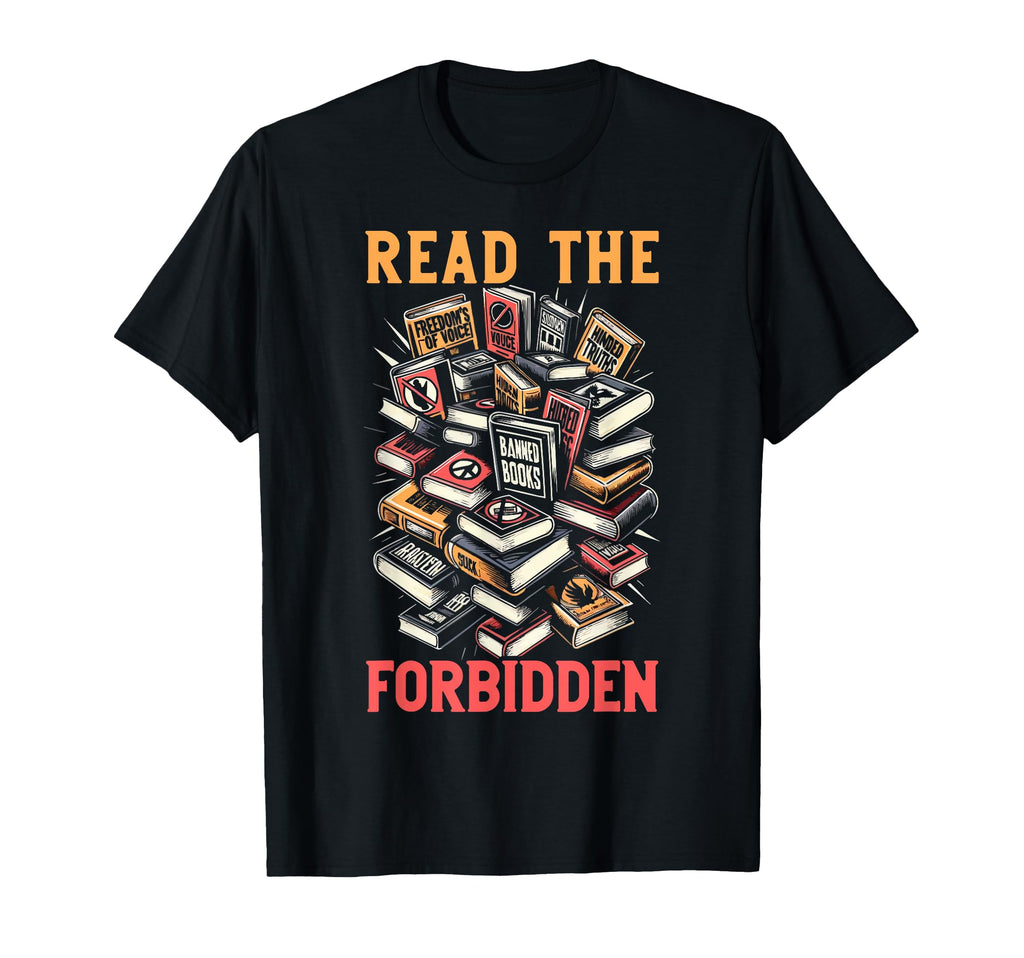 Read Banned Books Bookworm Book T-Shirt - Streetwear Style for Adults - T-Shirt, Sweatshirt, Hoodie