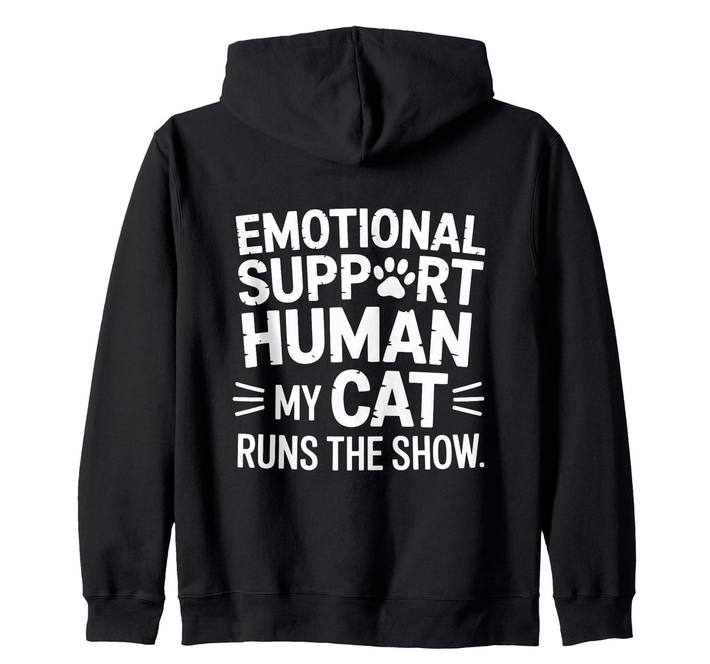 Emotional Support Human Do Not Pet Gifts Hoodie - Unique Graphic for Adults - T-Shirt, Sweatshirt, Hoodie