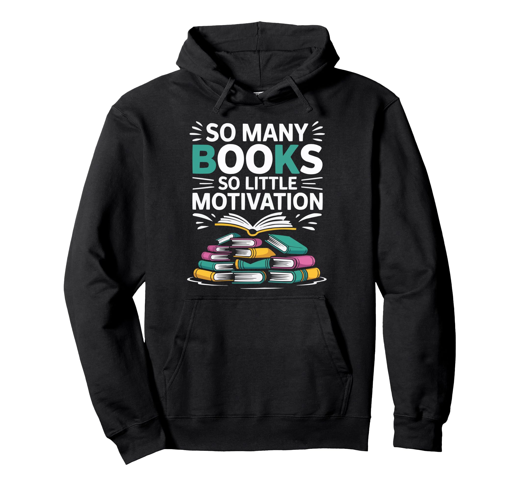 Tsundoku Definition Bibliophile Bookish Hoodie - Fun Novelty Design Unisex - T-Shirt, Sweatshirt, Hoodie