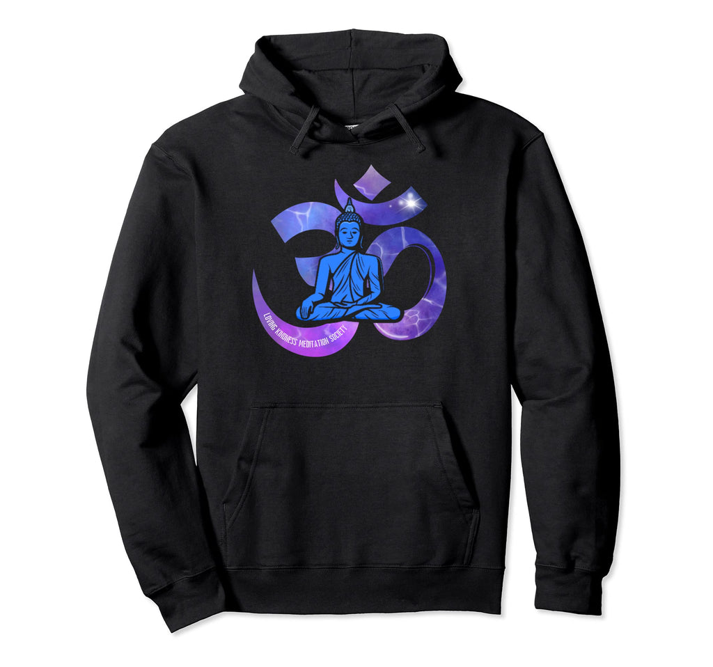 Mindfulness Buddha Spiritual Yoga Loving Hoodie - Trendy Graphic Men Women - T-Shirt, Sweatshirt, Hoodie