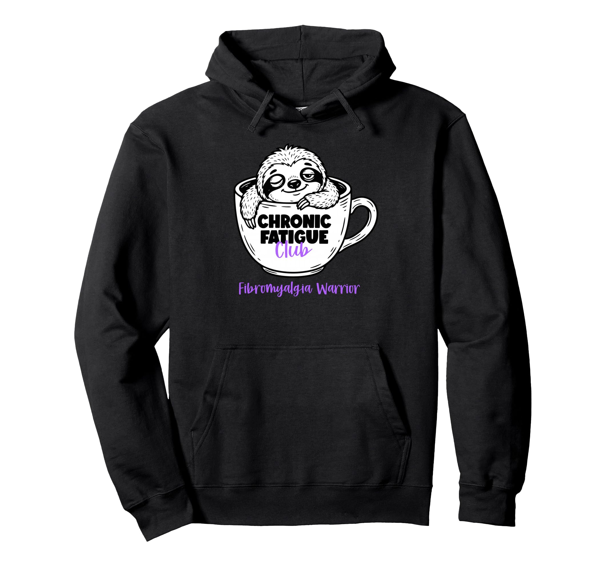 Chronic Fatigue Club Fibromyalgia Hoodie - Aesthetic Graphic Men Women - T-Shirt, Sweatshirt, Hoodie