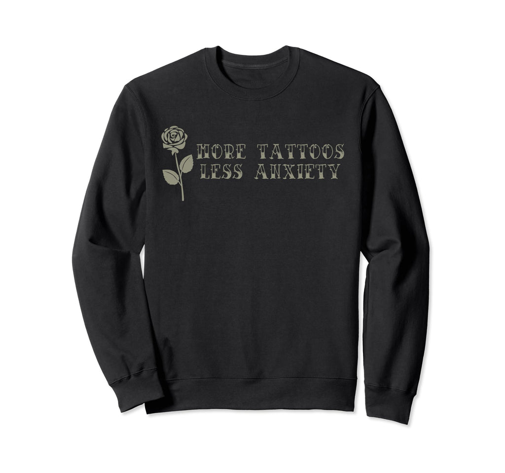 Sublimation Tattooed Mama Mental Sweatshirt - Minimalist Print Unisex - T-Shirt, Sweatshirt, Hoodie