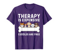 Dog Therapy Free Funny Dog Lover T-Shirt - Minimalist Print for Adults - T-Shirt, Sweatshirt, Hoodie