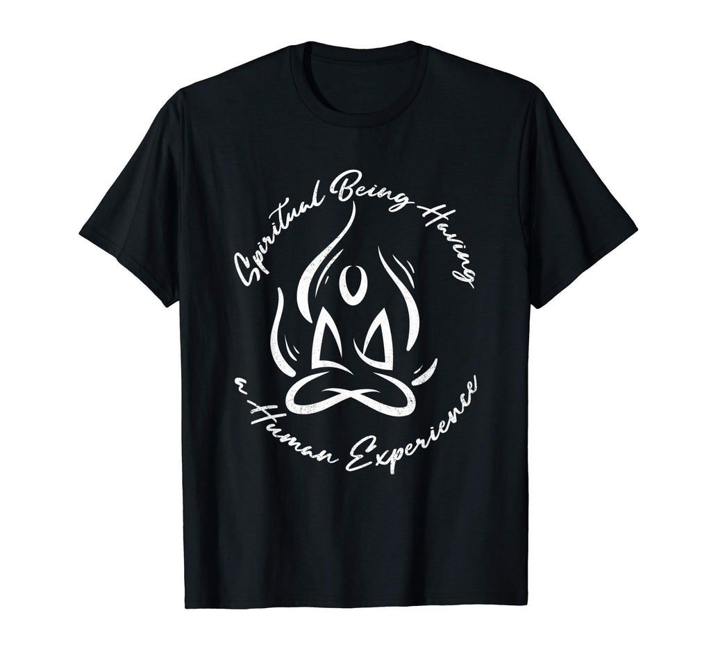 Spiritual Being Having Human T-Shirt - Aesthetic Graphic Men Women - T-Shirt, Sweatshirt, Hoodie