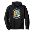Easily Distracted Cats And Inner Peace Hoodie - Unique Graphic Men Women - T-Shirt, Sweatshirt, Hoodie