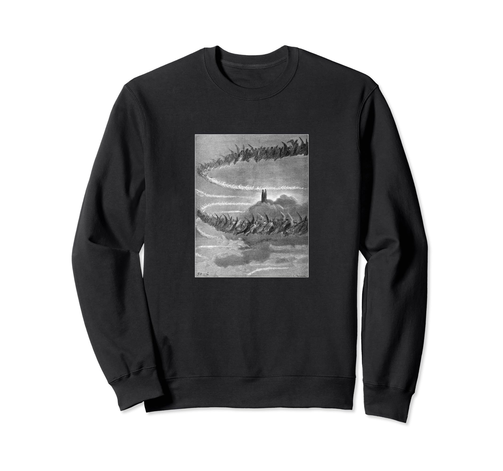 Gustave Dor Saintly Creatures Sweatshirt - Custom Art Print Unisex - T-Shirt, Sweatshirt, Hoodie