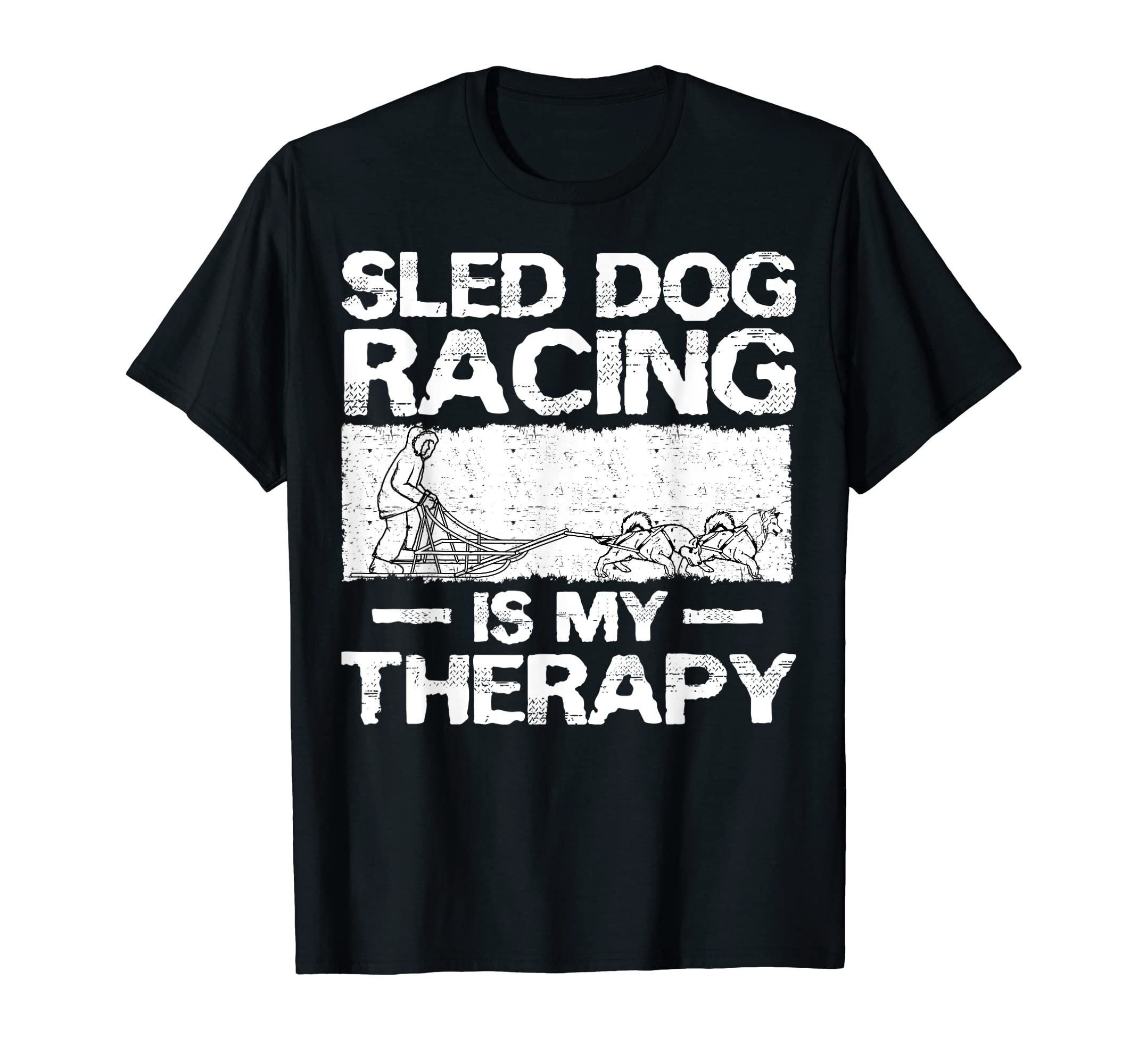 Mushing Sledder Sport Sled Dog Driver T-Shirt - Streetwear Style Men Women - T-Shirt, Sweatshirt, Hoodie