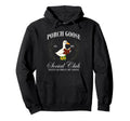 Porch Goose Social Club Gotta Go Dress Hoodie - Fun Novelty Design Unisex - T-Shirt, Sweatshirt, Hoodie