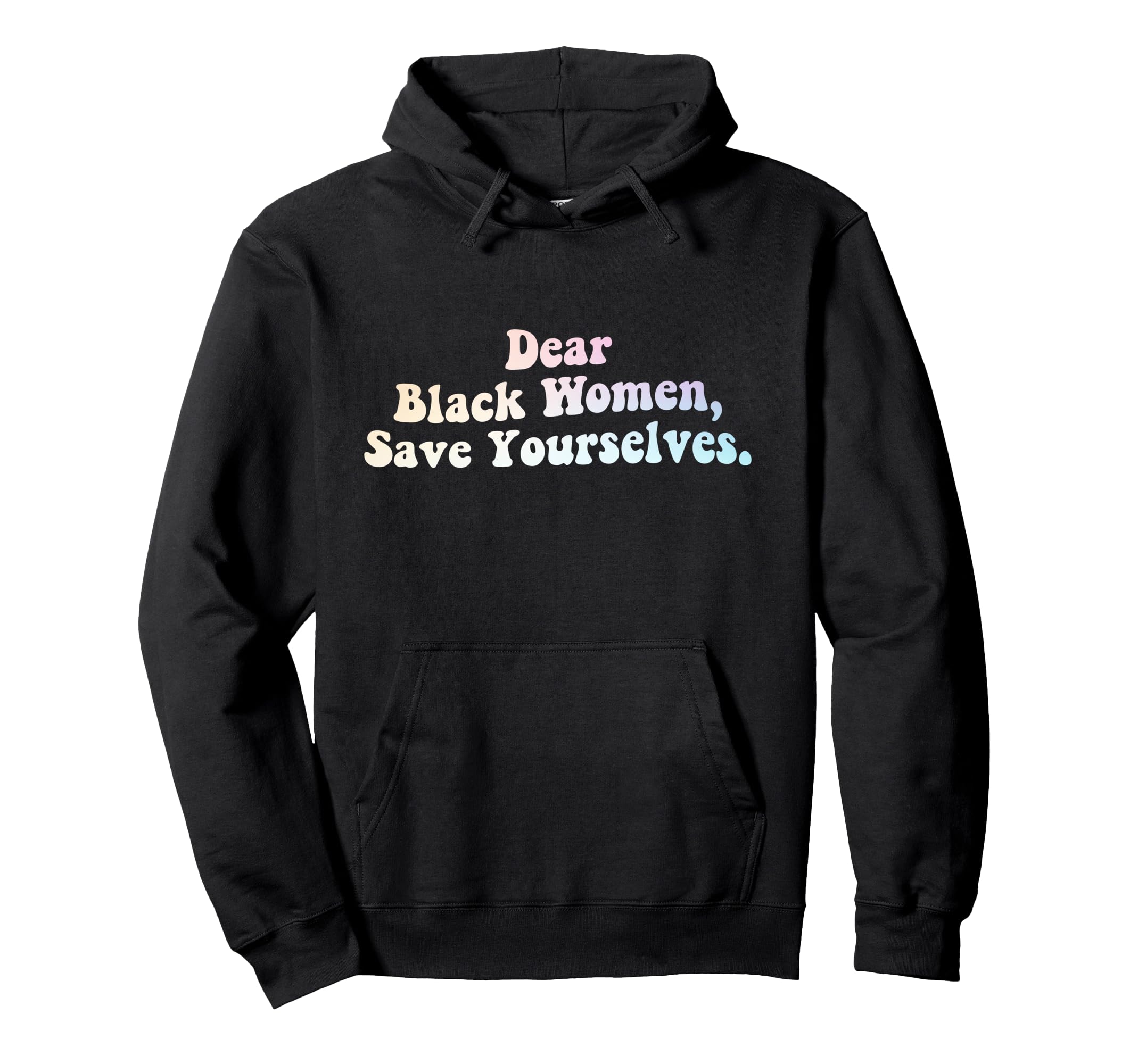 Empowerment Black Self Care Groovy Hoodie - Graphic Print Men Women - T-Shirt, Sweatshirt, Hoodie