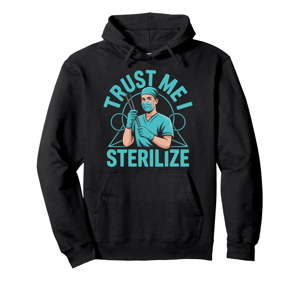 Sterile Processing Technician Hoodie - Minimalist Print Men Women - T-Shirt, Sweatshirt, Hoodie