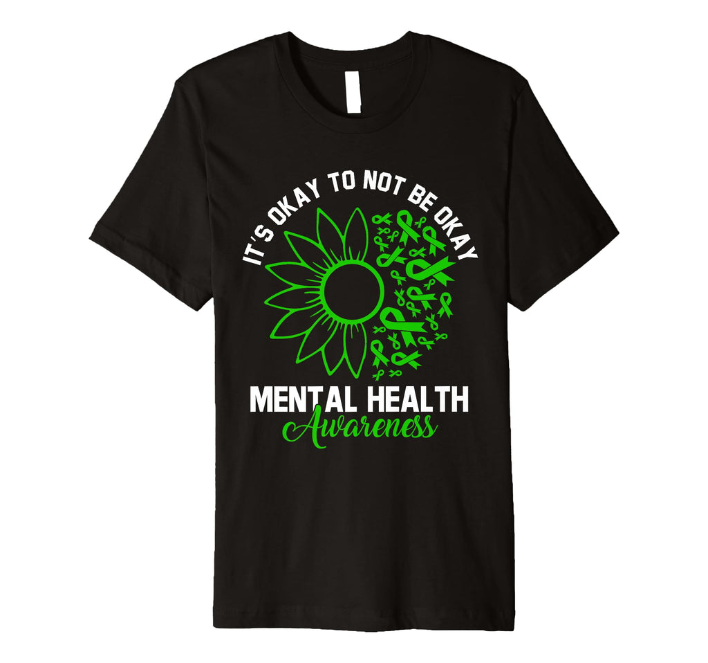 Its Okay To Not Be Okay Sunflower T-Shirt - Aesthetic Graphic for Adults - T-Shirt, Sweatshirt, Hoodie