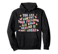 Mental Health Awareness Groovy Mental Hoodie - Minimalist Print Unisex - T-Shirt, Sweatshirt, Hoodie