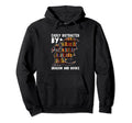 Easily Distracted Dragons And Books Funny Hoodie - Trendy Graphic Unisex - T-Shirt, Sweatshirt, Hoodie