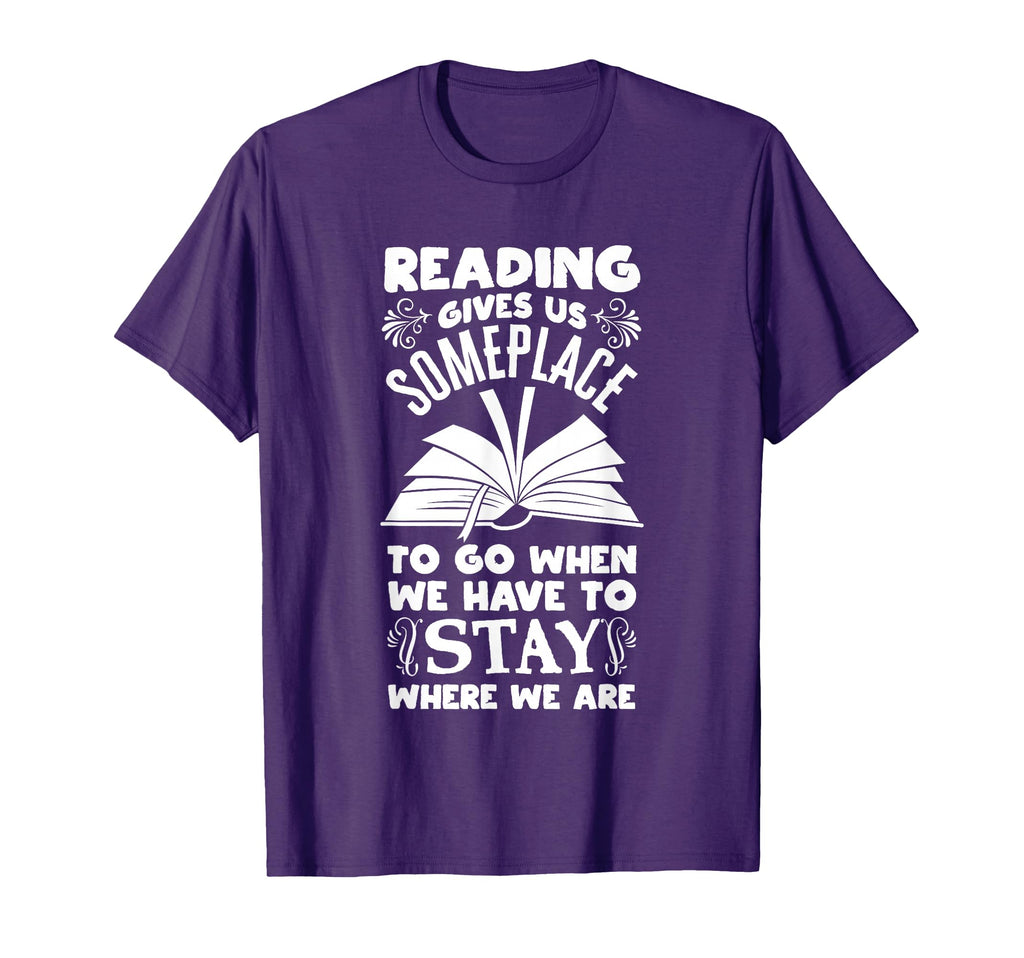 Reading Library Literature Read Books T-Shirt - Novelty Apparel for Adults - T-Shirt, Sweatshirt, Hoodie