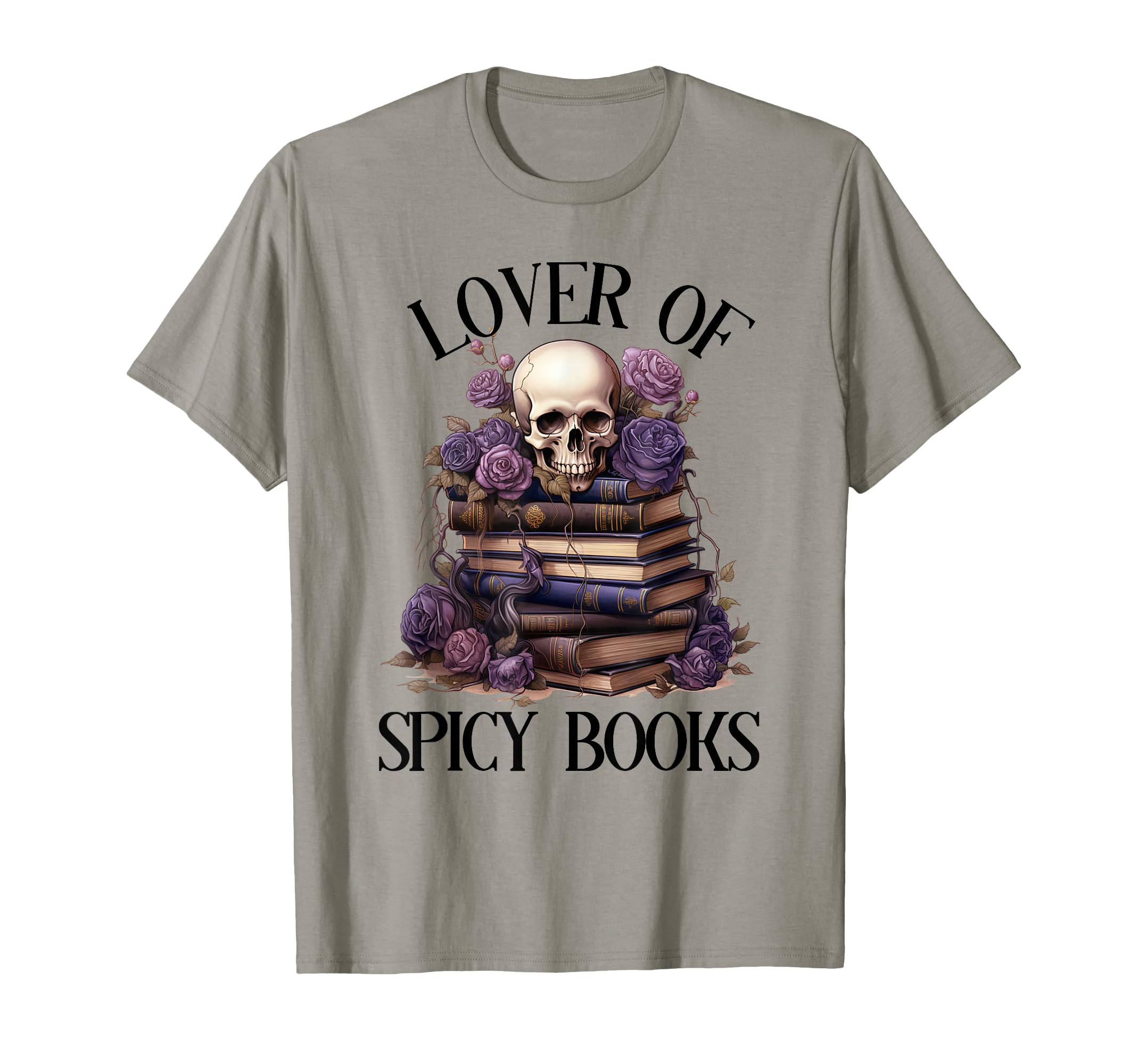 Spicy Bookish Dark Romance Book T-Shirt - Minimalist Print for Adults - T-Shirt, Sweatshirt, Hoodie