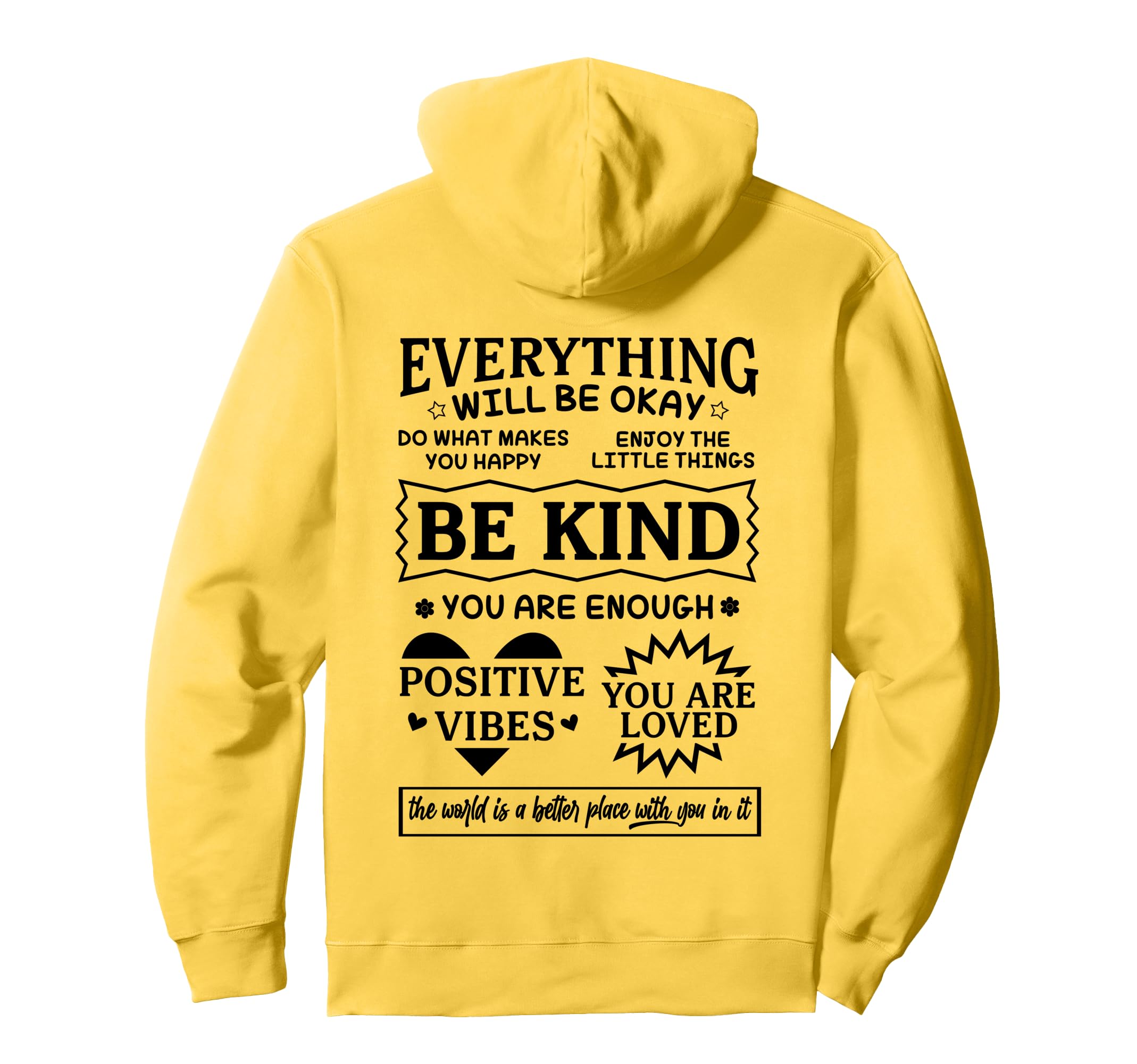 Everything Will Be Okay Therapy Mental Hoodie - Custom Art Print Men Women - T-Shirt, Sweatshirt, Hoodie