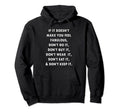 If It Doesnt Make You Feel Fabulous Hoodie - Novelty Apparel for Adults - T-Shirt, Sweatshirt, Hoodie