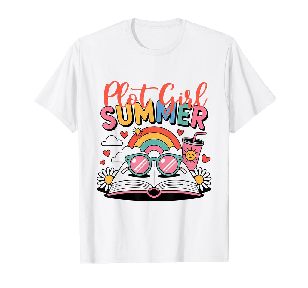 Book Lover Plot Summer Books Iced T-Shirt - Fun Novelty Design Unisex - T-Shirt, Sweatshirt, Hoodie