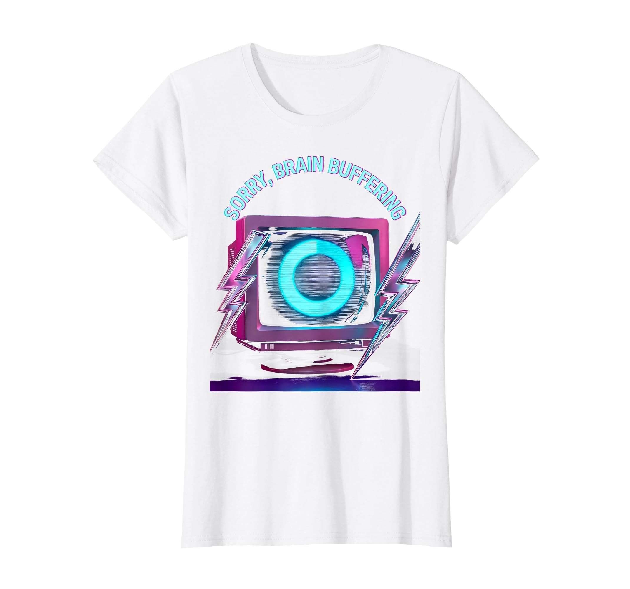 Sorry Brain Buffering Funny Adhd T-Shirt - Streetwear Style Men Women - T-Shirt, Sweatshirt, Hoodie