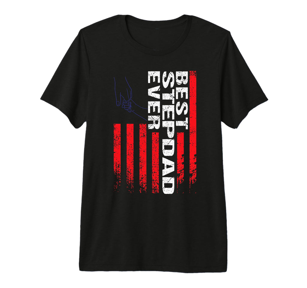 Mens Best Stepdad Ever Step Father Tri T-Shirt - Aesthetic Graphic Unisex - T-Shirt, Sweatshirt, Hoodie