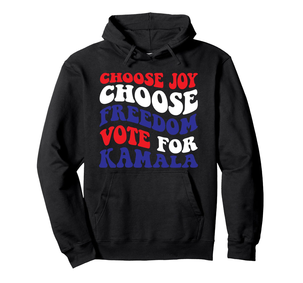 Choose Joy Choose Freedom Hoodie - Minimalist Print Men Women - T-Shirt, Sweatshirt, Hoodie