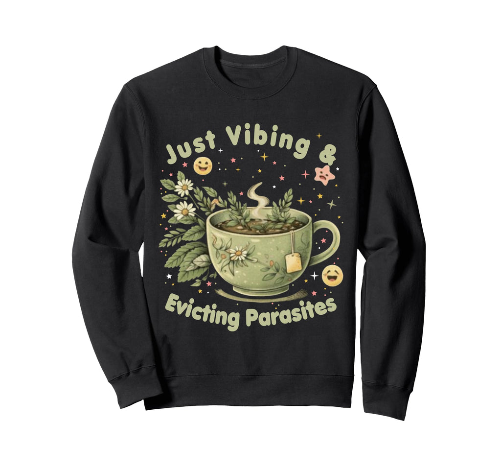 Funny Wellness Vibes Aesthetic Sweatshirt - Aesthetic Graphic Men Women - T-Shirt, Sweatshirt, Hoodie