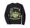 Funny Wellness Vibes Aesthetic Sweatshirt - Aesthetic Graphic Men Women - T-Shirt, Sweatshirt, Hoodie