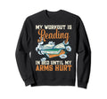 Reading Funny Workout Is Reading Sweatshirt - Minimalist Print for Adults - T-Shirt, Sweatshirt, Hoodie