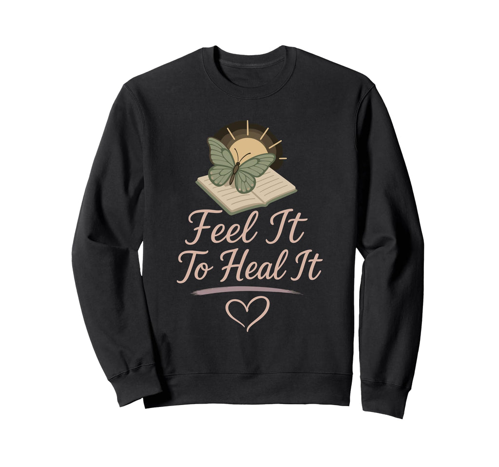 Therapy Day Inner Child Healing Sweatshirt - Unique Graphic Men Women - T-Shirt, Sweatshirt, Hoodie