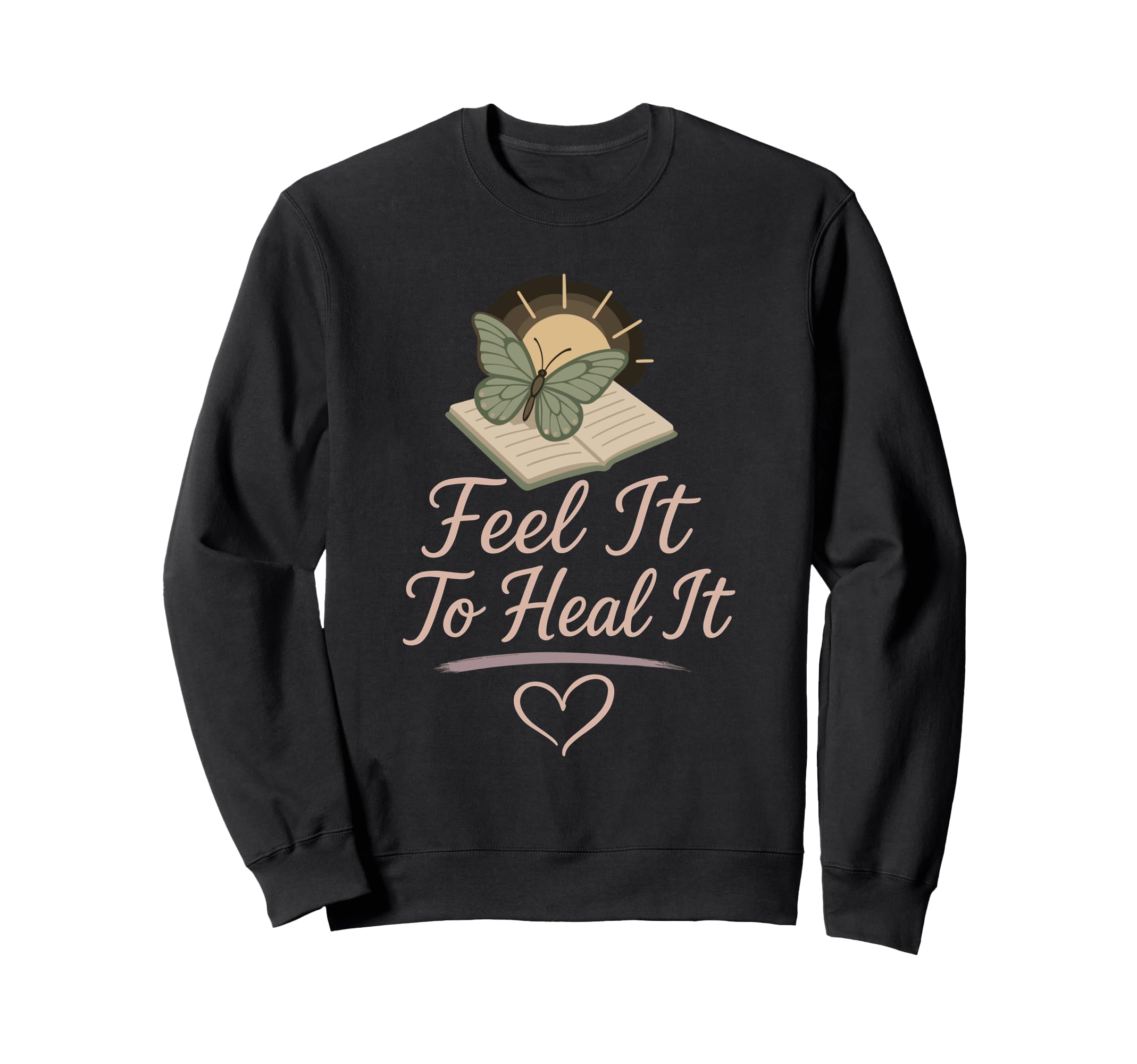 Therapy Day Inner Child Healing Sweatshirt - Unique Graphic Men Women - T-Shirt, Sweatshirt, Hoodie