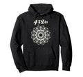 432 Hz Natures Tuning Cymatics Cosmic Hoodie - Novelty Apparel Unisex - T-Shirt, Sweatshirt, Hoodie