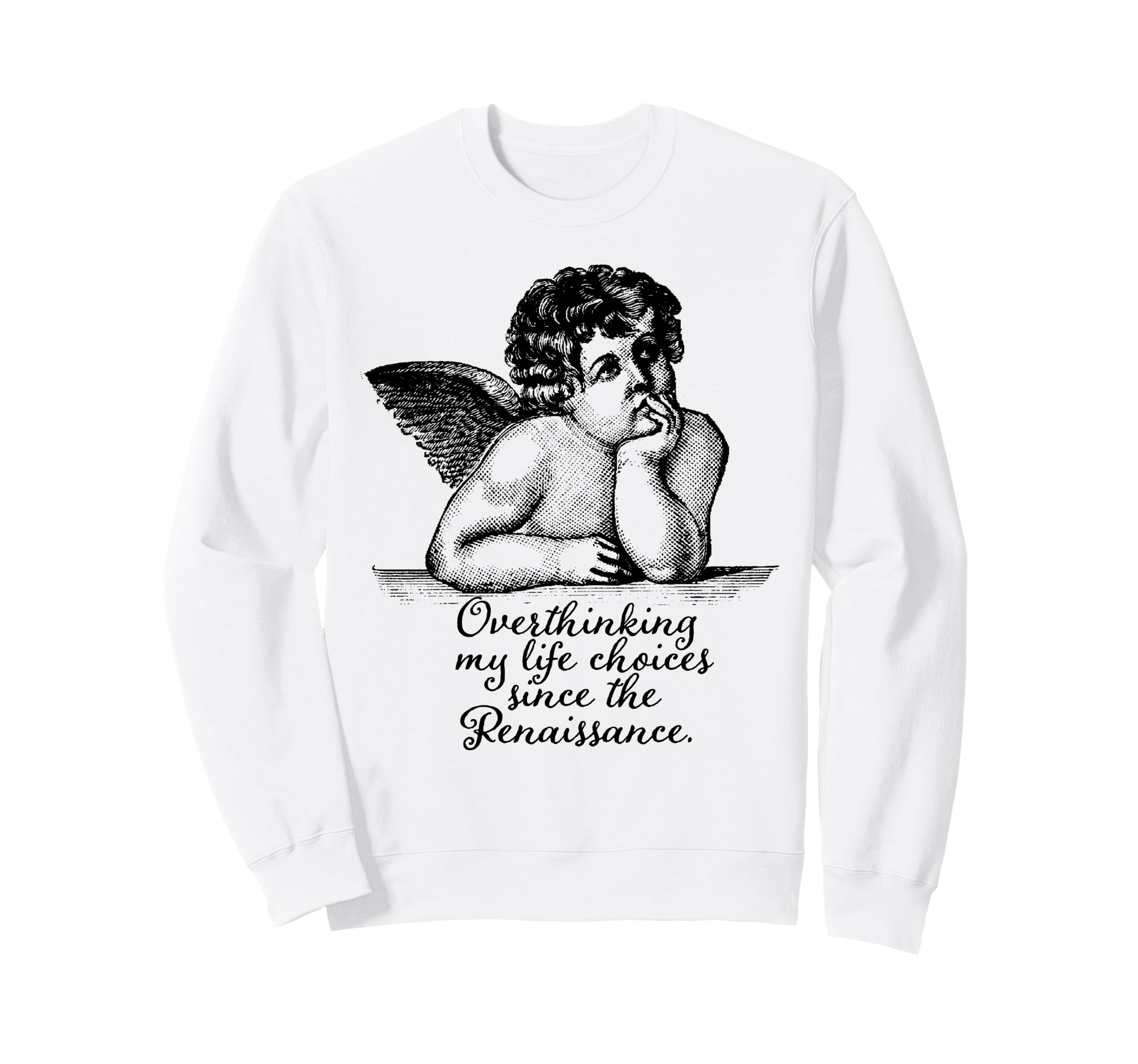 Life Choices Angel Sarcastic Sweatshirt - Fun Novelty Design for Adults - T-Shirt, Sweatshirt, Hoodie