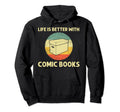 Comic Book Comic Book Lovers Books Nerd Hoodie - Fun Novelty Design Unisex - T-Shirt, Sweatshirt, Hoodie