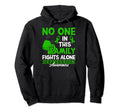 Awareness I No One This Family Fights Hoodie - Streetwear Style for Adults - T-Shirt, Sweatshirt, Hoodie