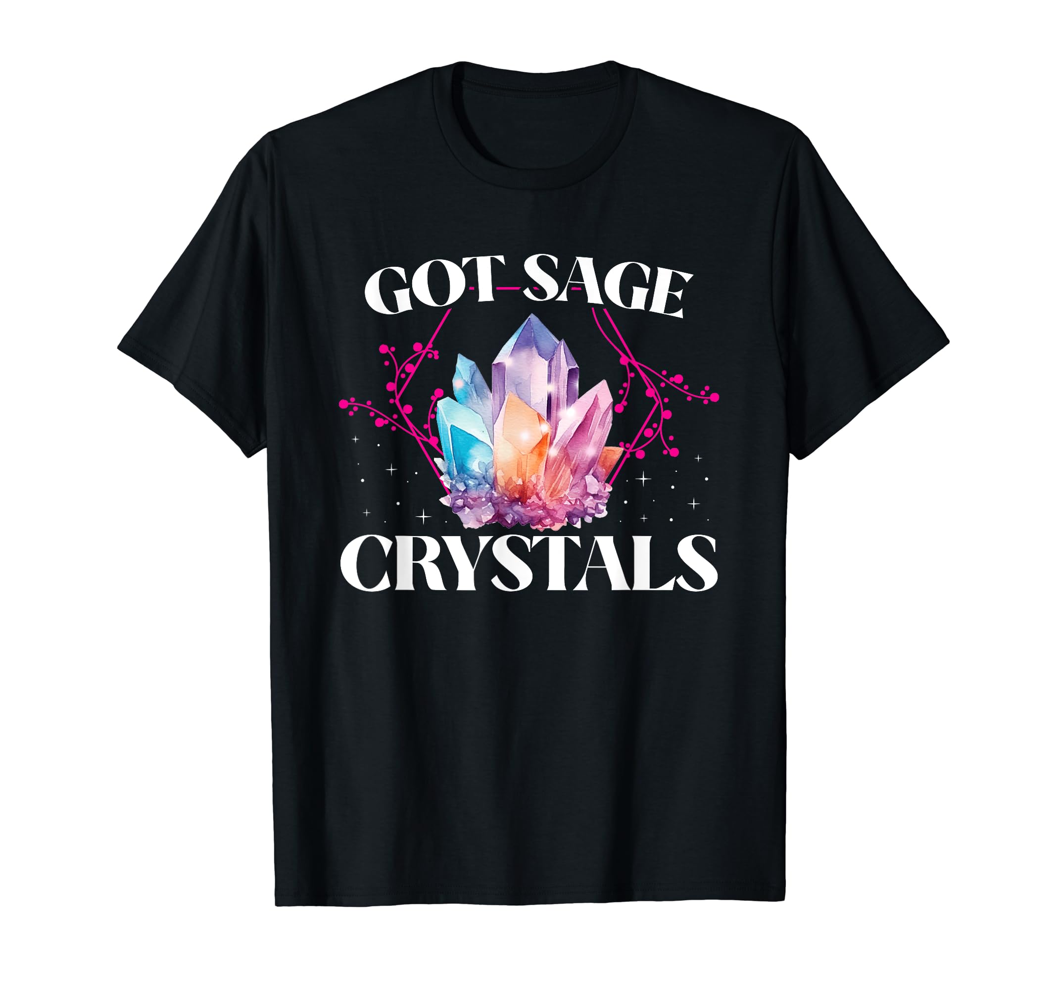 Funny Gemstone Chakra Healer T-Shirt - Minimalist Print Men Women - T-Shirt, Sweatshirt, Hoodie