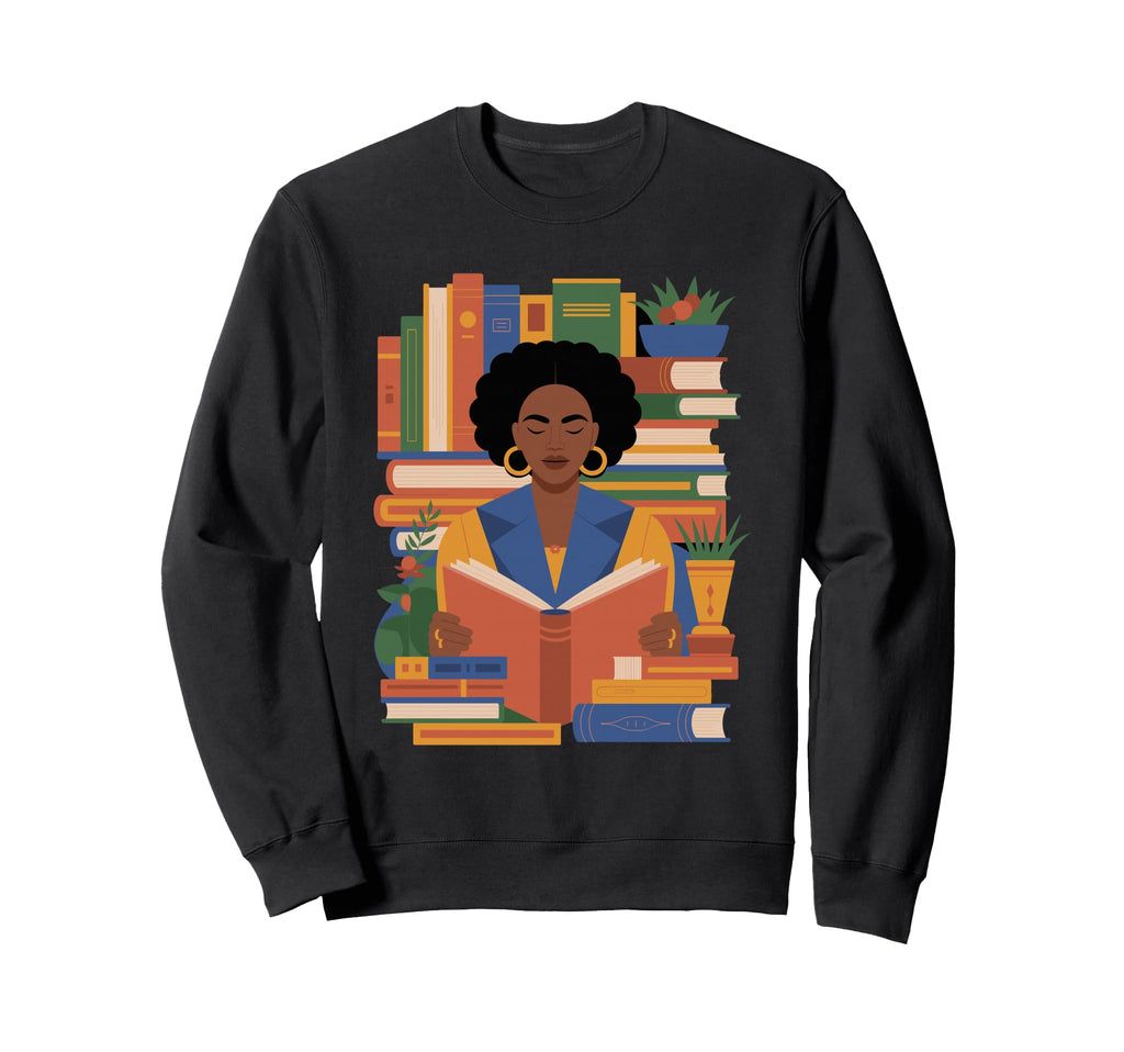 Colorful Geometric Reader Pop Sweatshirt - Fun Novelty Design Men Women - T-Shirt, Sweatshirt, Hoodie