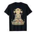 Buddha Statue Yoga Buddhism Zen T-Shirt - Minimalist Print Unisex - T-Shirt, Sweatshirt, Hoodie