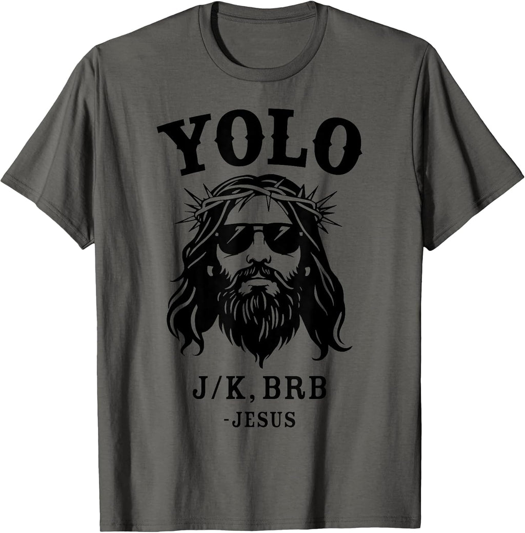 Yolo jesus christian easter store Unisex T-shirt, Sweatshirt, Hoodie, Long Sleeve Tee - T-Shirt, Sweatshirt, Hoodie