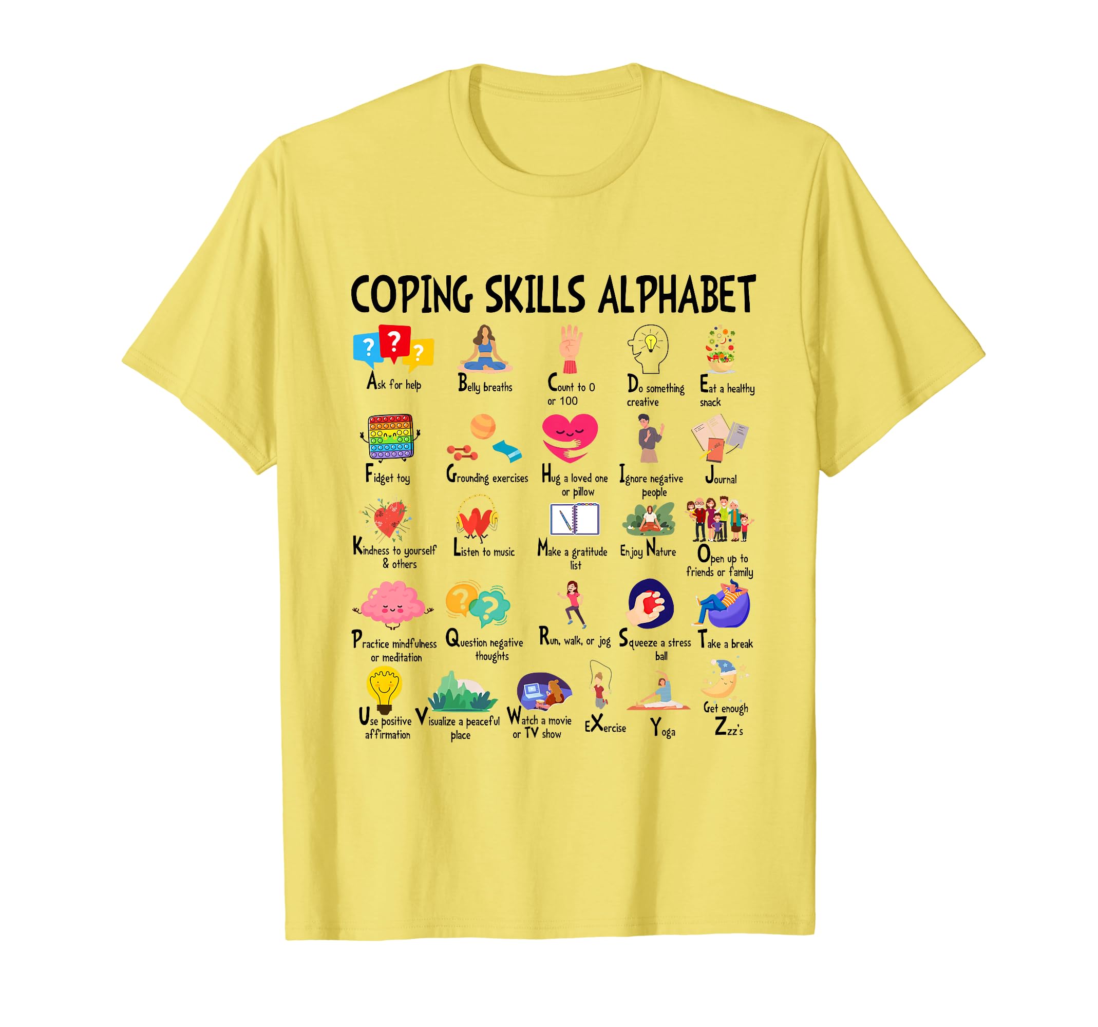 Mental Health Tie Counselor T-Shirt - Fun Novelty Design Men Women - T-Shirt, Sweatshirt, Hoodie