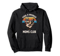 Feral Unhinged Moms Club Raccoon Chicken Hoodie - Graphic Print for Adults - T-Shirt, Sweatshirt, Hoodie