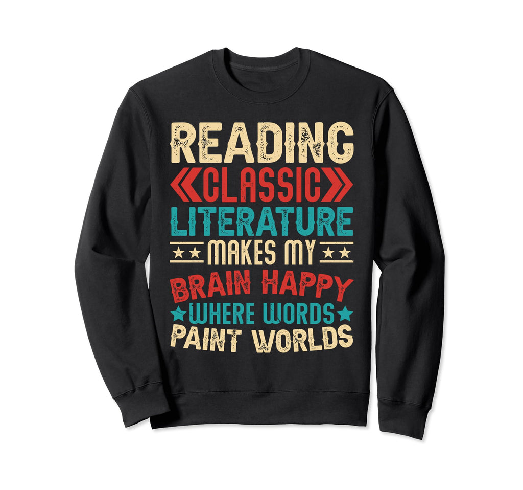 Bibliophiles Sweatshirt - Custom Art Print for Adults - T-Shirt, Sweatshirt, Hoodie