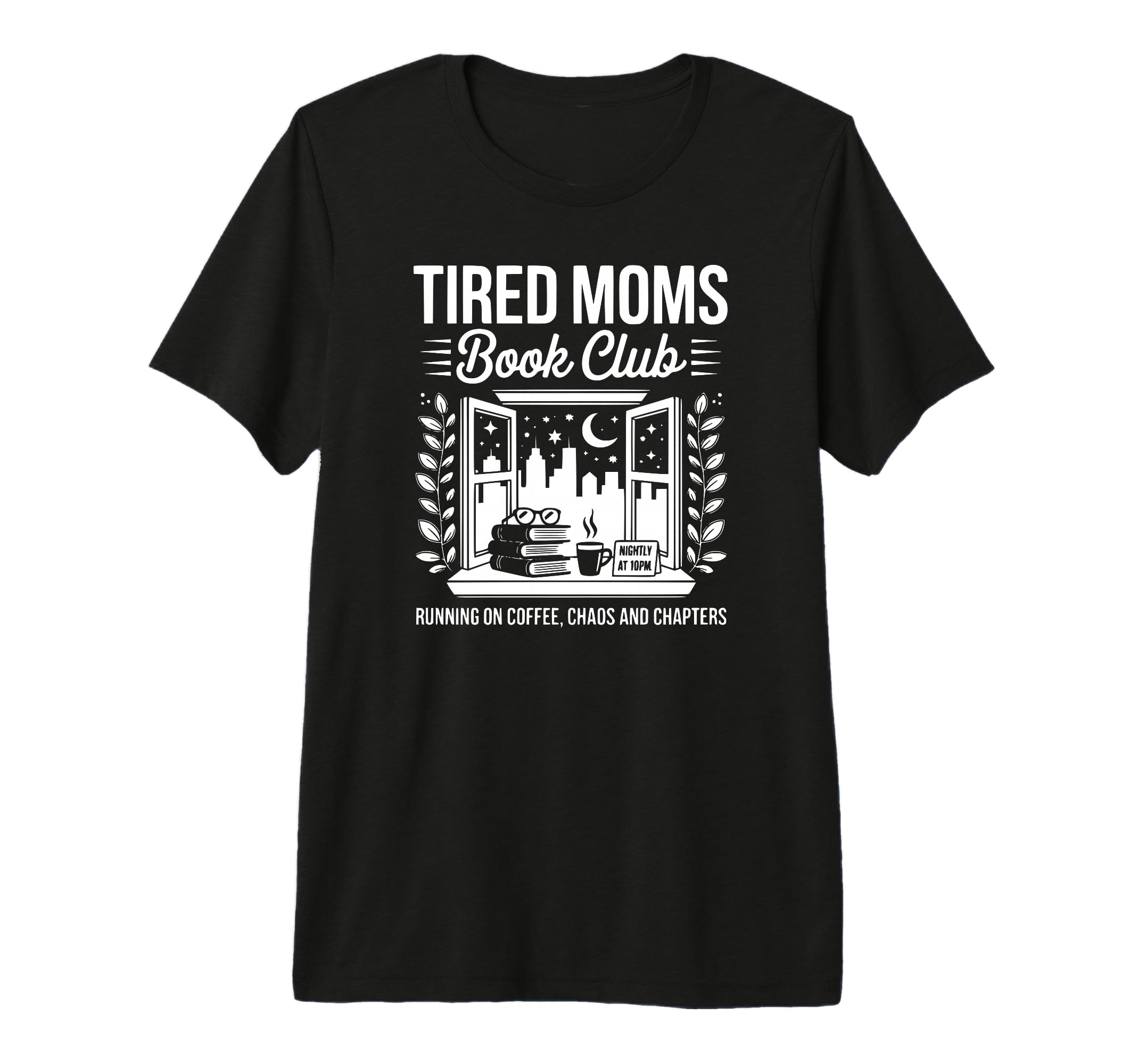 Tired Moms Book Club Bookish T-Shirt - Aesthetic Graphic for Adults - T-Shirt, Sweatshirt, Hoodie